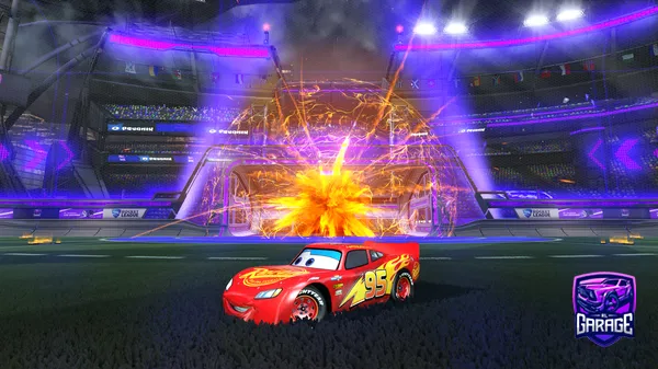 A Rocket League car design from wingfether