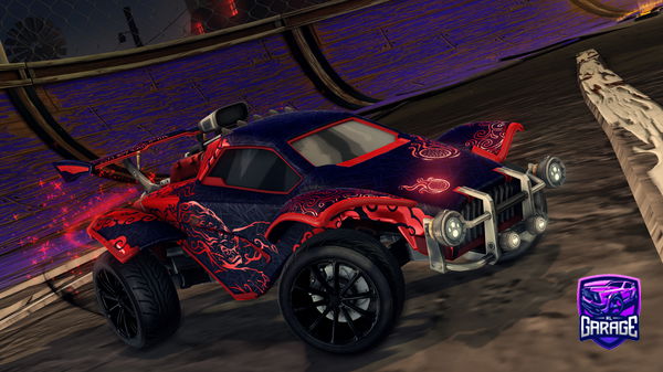 A Rocket League car design from sawcubic