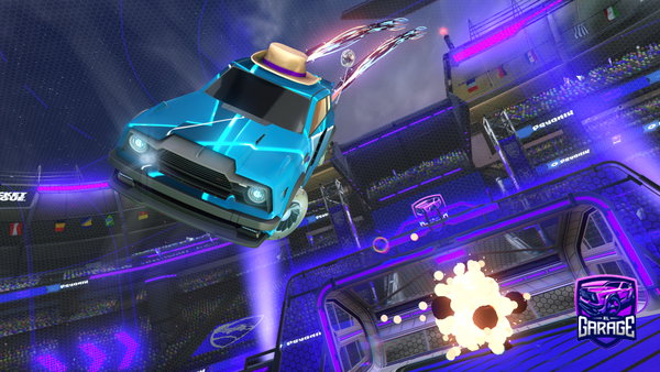 A Rocket League car design from Lukas5372