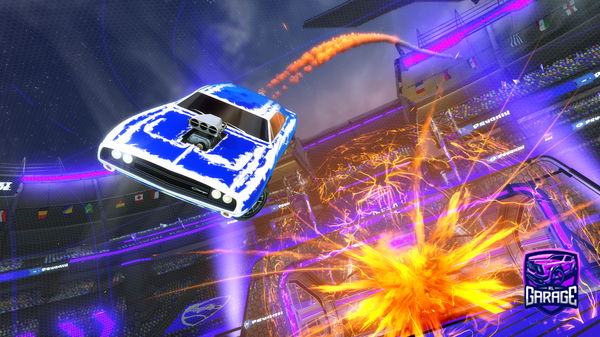 A Rocket League car design from Pablix5580