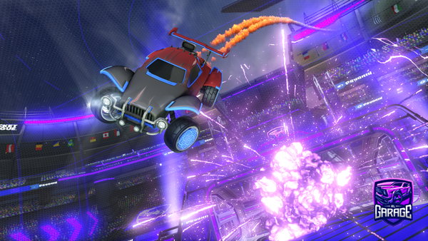 A Rocket League car design from Rattrap1940