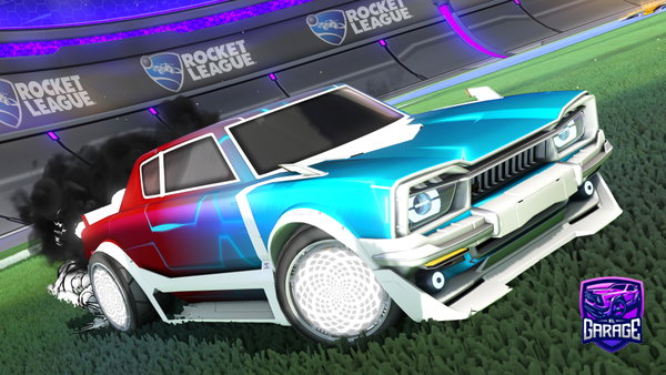 A Rocket League car design from HO2
