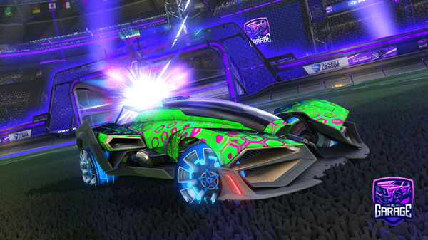 A Rocket League car design from Herobrine3818