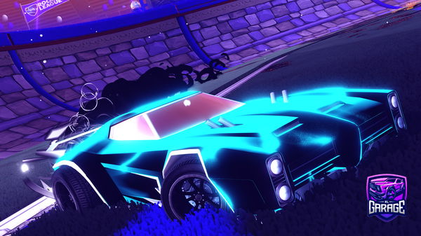 A Rocket League car design from ctj6