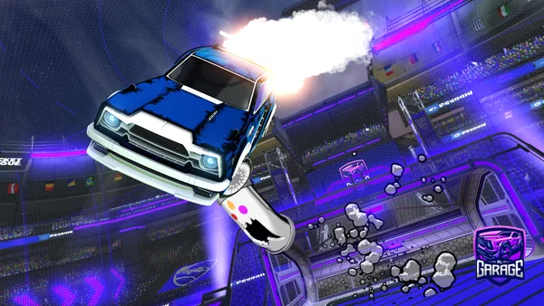 A Rocket League car design from Calxr