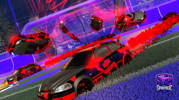 A Rocket League car design from BRED_RL