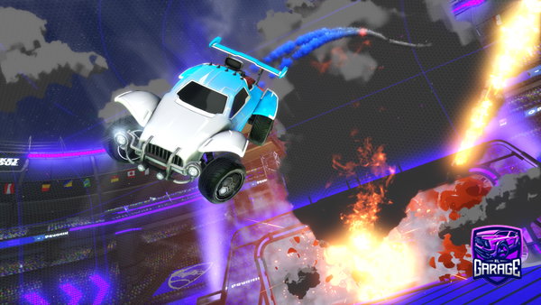 A Rocket League car design from XxRileythestream1