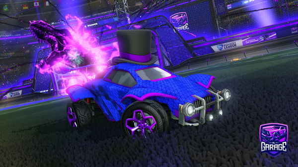 A Rocket League car design from SennB16