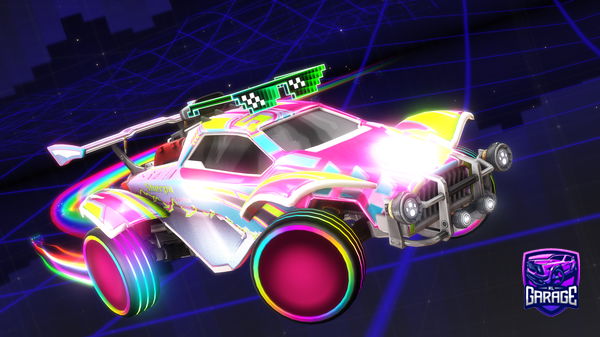 A Rocket League car design from cuccumello_goat