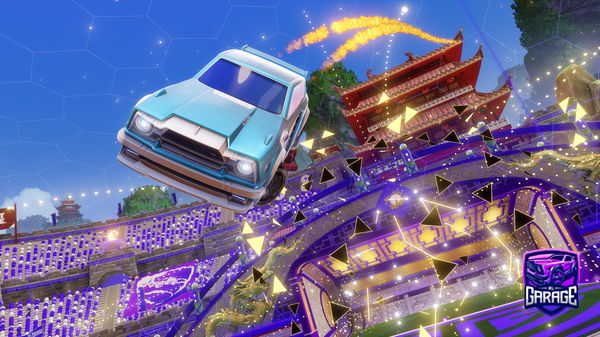 A Rocket League car design from Hippolytejvjg