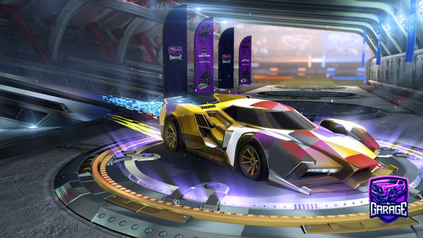 A Rocket League car design from Favoritecobra71