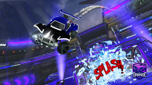 A Rocket League car design from oofkid973