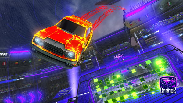 A Rocket League car design from hussgh148