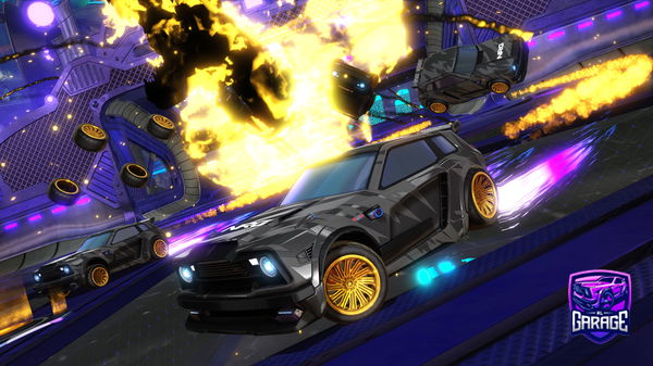 A Rocket League car design from bazminco