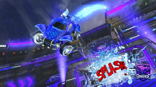 A Rocket League car design from GlacialPlanet47