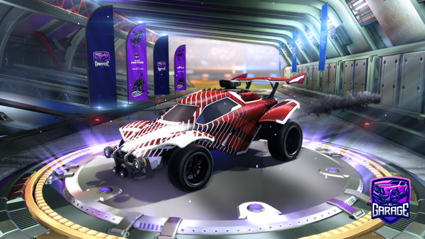 A Rocket League car design from qtqfg