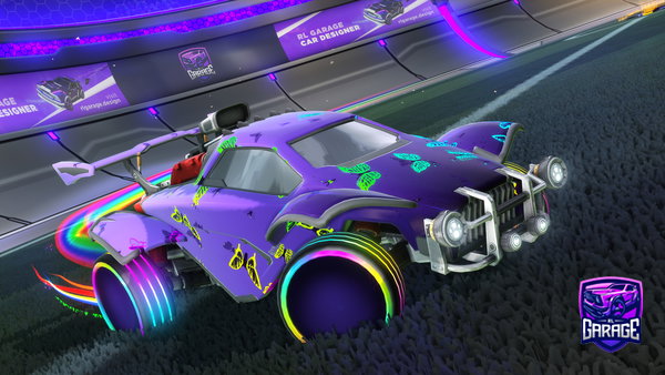 A Rocket League car design from ryanj6863