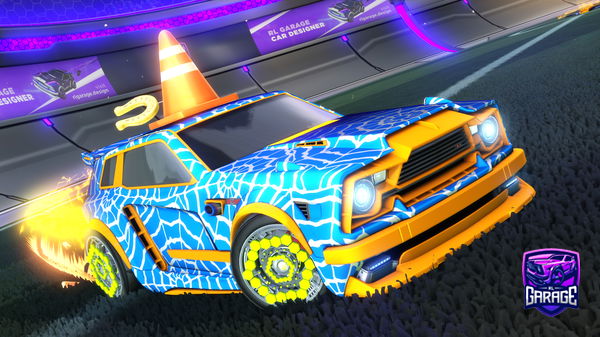 A Rocket League car design from purpelsnake35