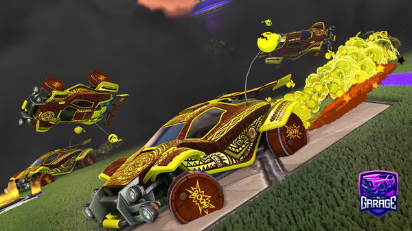 A Rocket League car design from MrRogers143