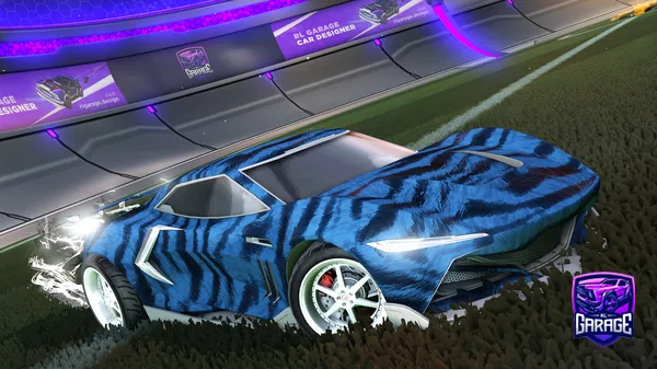 A Rocket League car design from KhiJ18