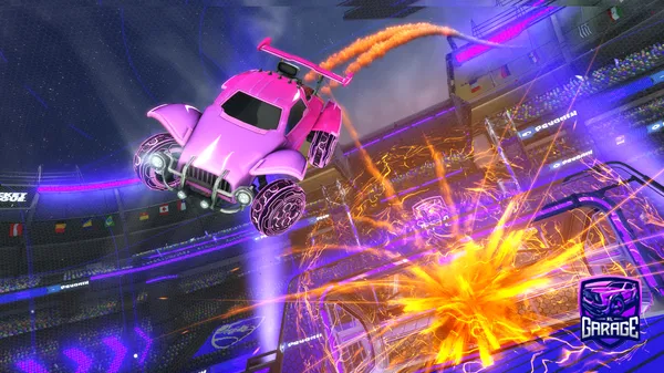 A Rocket League car design from SeuP4iMortal