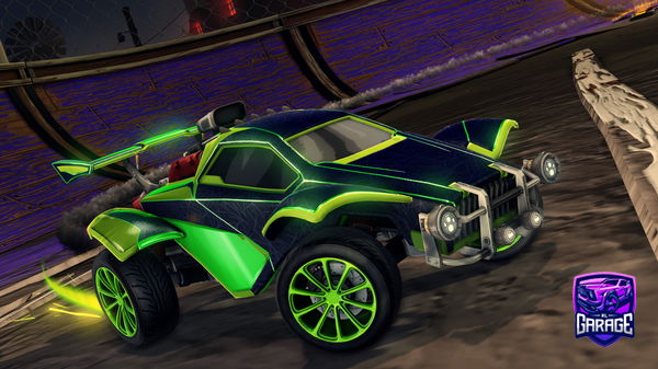 A Rocket League car design from always_12