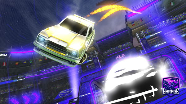 A Rocket League car design from angel9091141