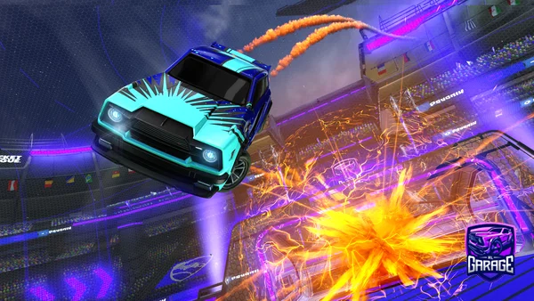 A Rocket League car design from AFlockOfDonuts