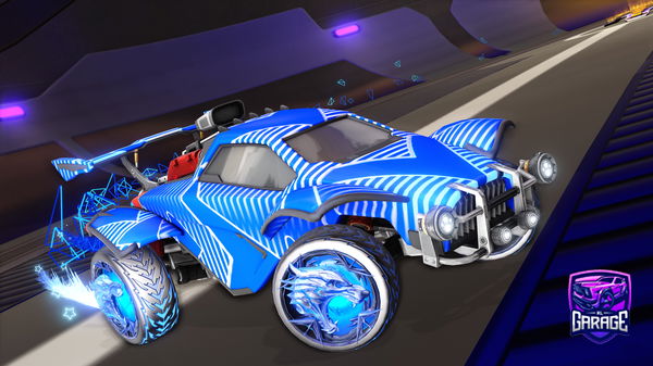 A Rocket League car design from Khaizen10