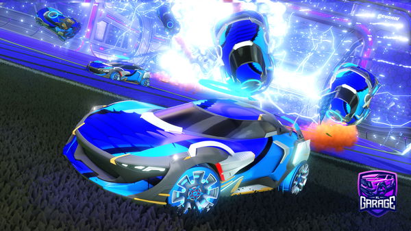 A Rocket League car design from turbo492