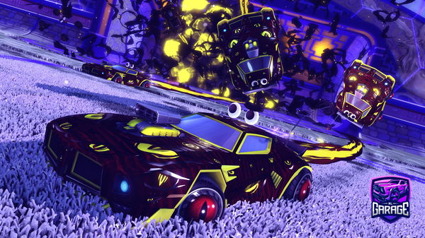 A Rocket League car design from Axel__Foley__