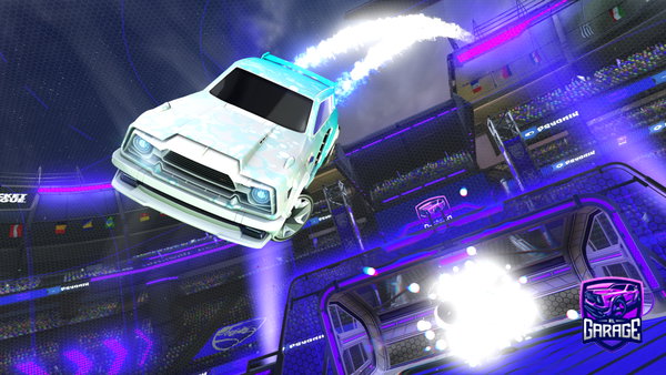 A Rocket League car design from Titanium__