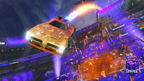 A Rocket League car design from CrispHydra83098