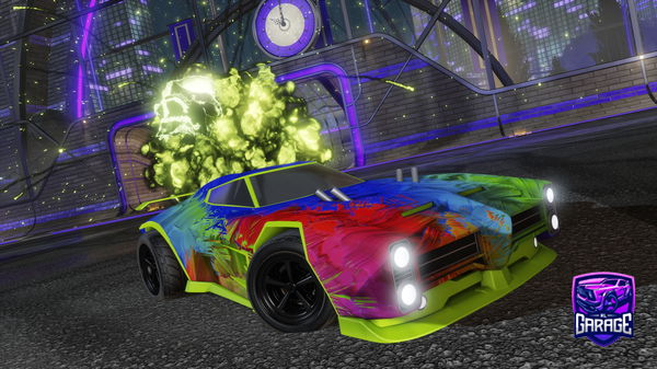 A Rocket League car design from i2kClxpzz