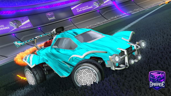 A Rocket League car design from panzilla