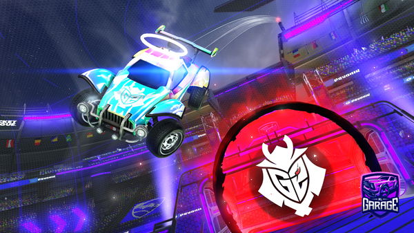 A Rocket League car design from SimonLeSaumon