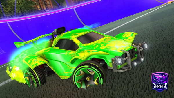 A Rocket League car design from danbow88