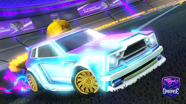 A Rocket League car design from legend3521487