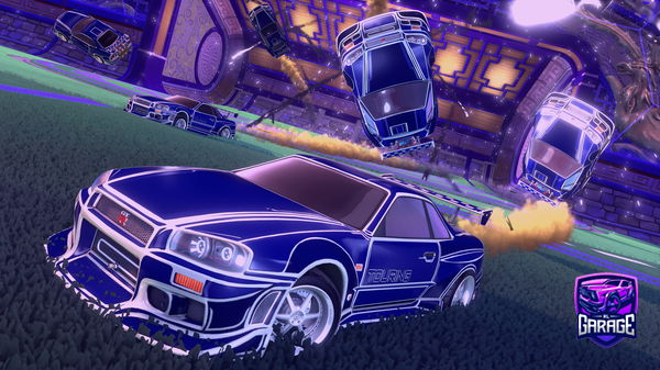 A Rocket League car design from HolyGamer2126