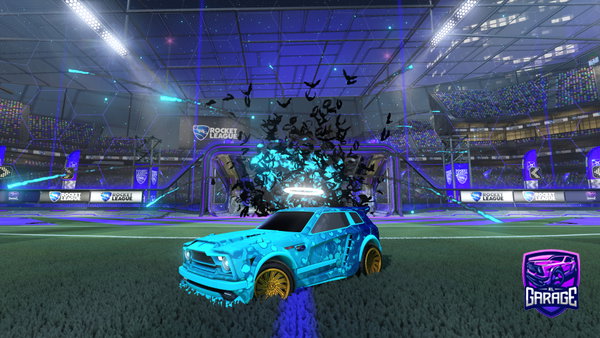 A Rocket League car design from Jsjsjsjjhwh