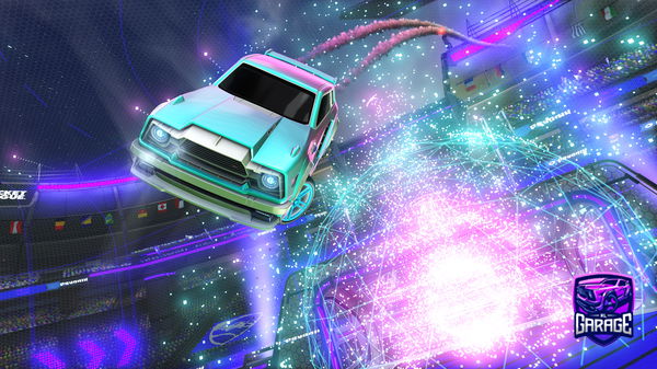 A Rocket League car design from wanted_disc289