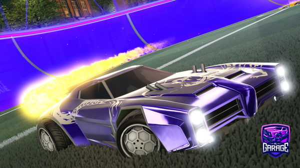 A Rocket League car design from Ryujin7k