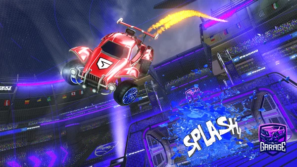 A Rocket League car design from kzaff