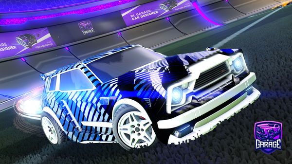 A Rocket League car design from cheez2win