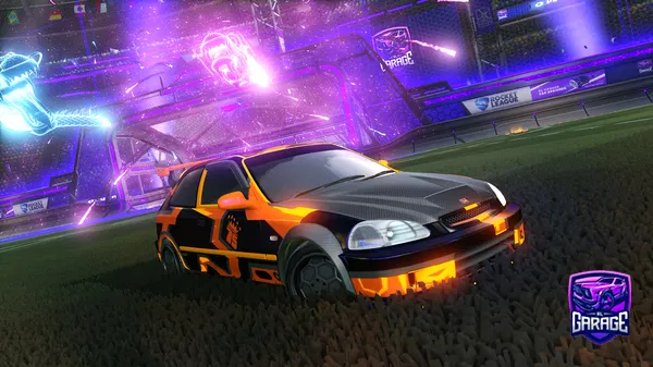 A Rocket League car design from Kev15o5