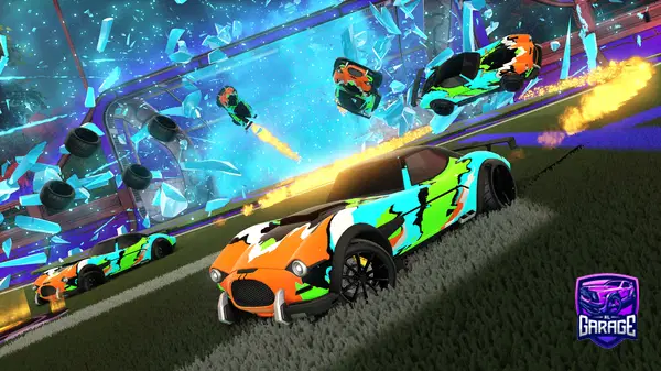 A Rocket League car design from BarkingLilly