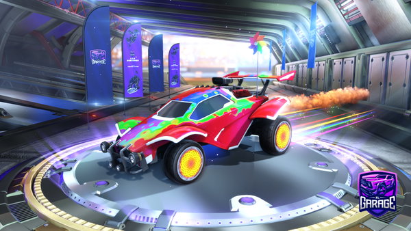 A Rocket League car design from VX_Clauz