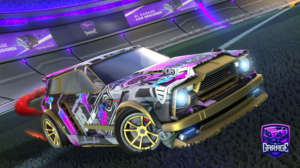 A Rocket League car design from xTIMAOguarana