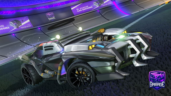 A Rocket League car design from MrUnicorn888