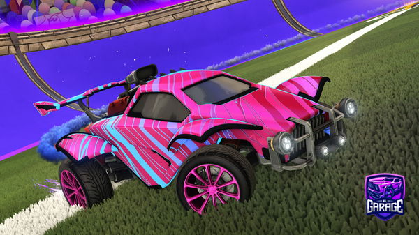 A Rocket League car design from SusPotion2